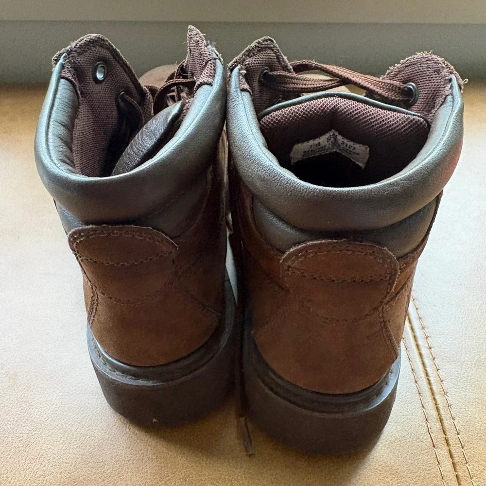 Timberland 58326 Brown Ankle Boots Lace Up Work Hiking Size 7.5 M/9 W